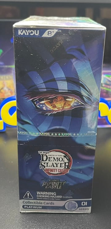 KAYOU Demon Slayer: Kimetsu no Yaiba Infinity Castle Series 1 Collectible Cards Booster Box
