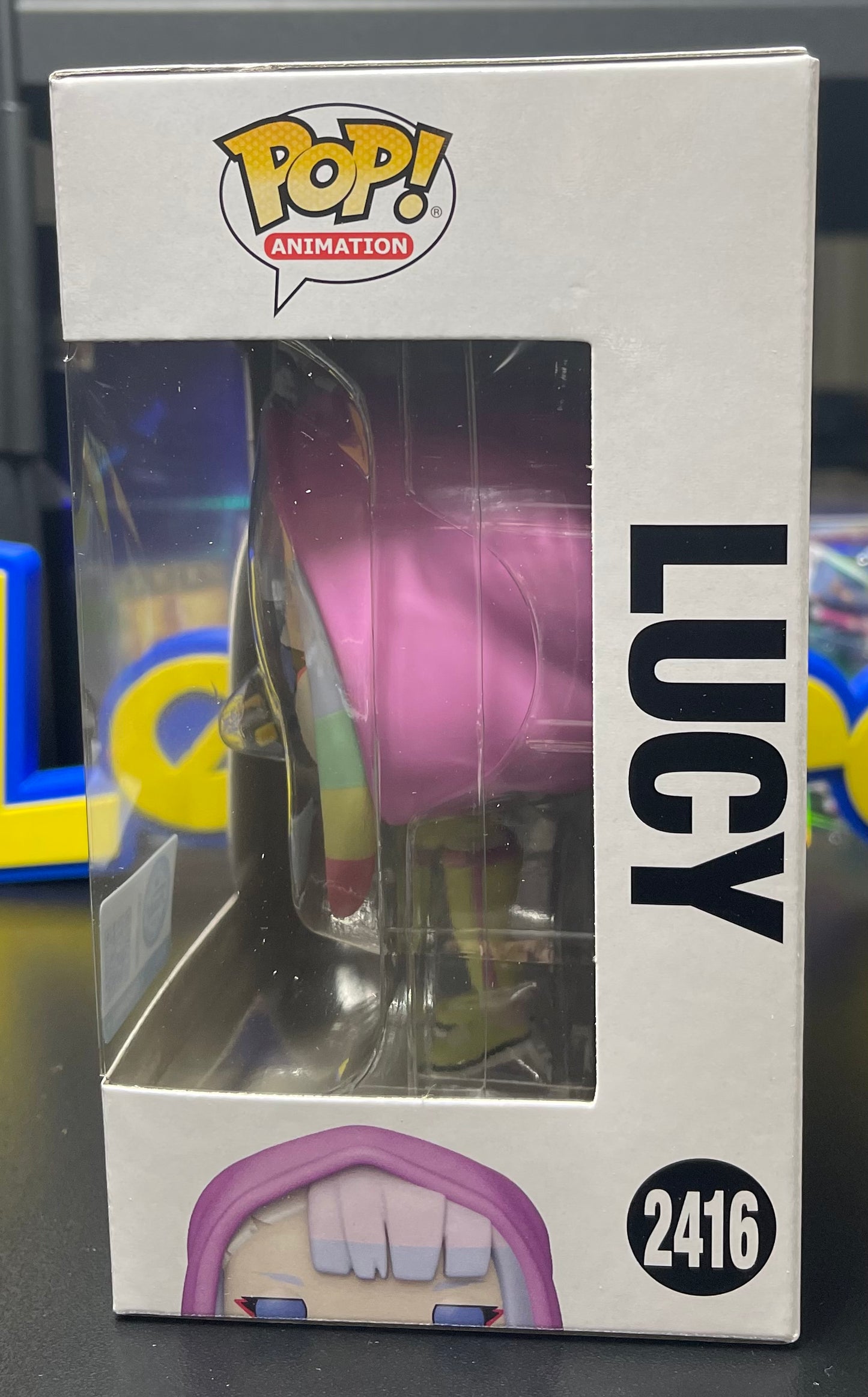 Lucy in Hoodie Cyberpunk Edgerunners Funko Pop! #2416 Web Exclusive