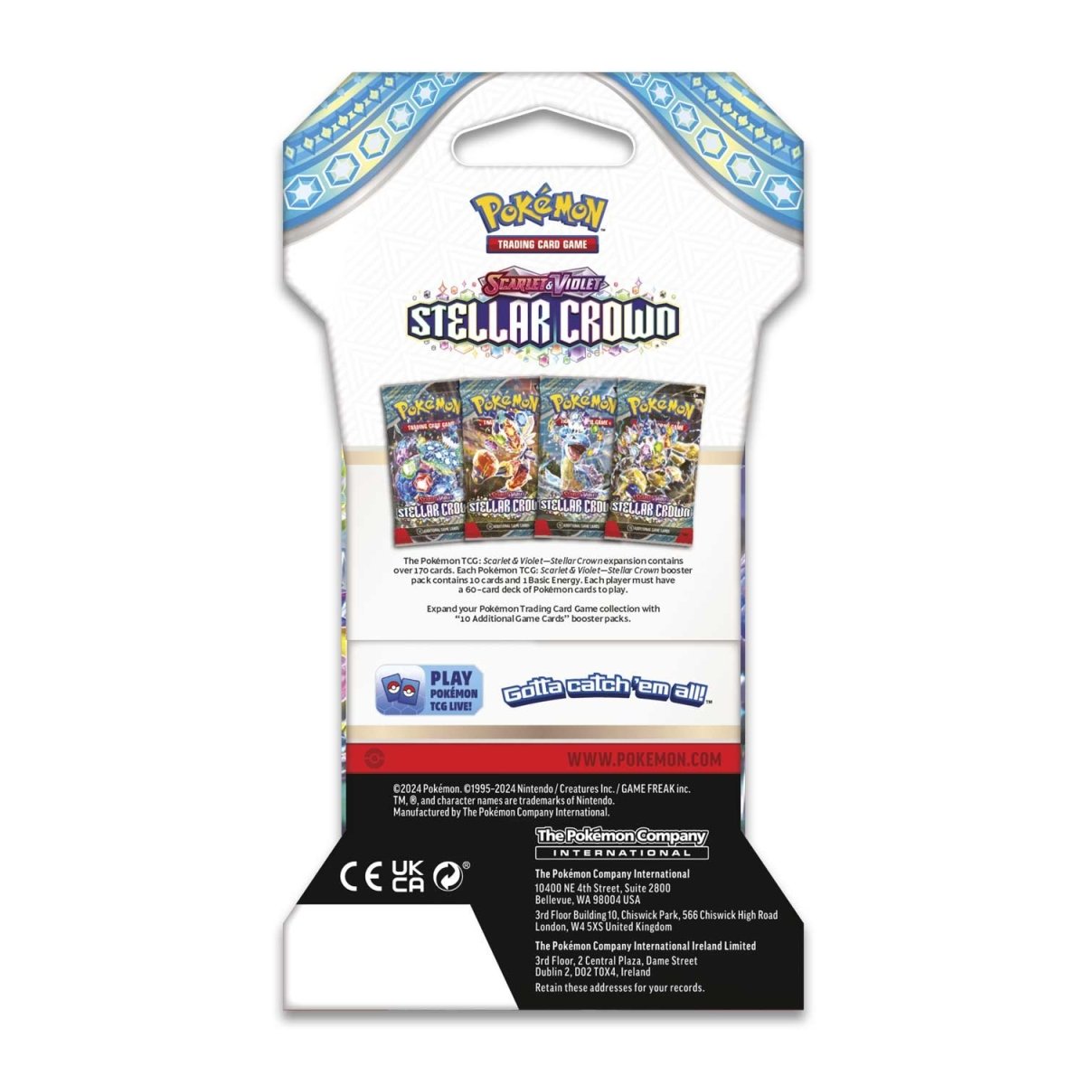 Pokemon TCG: Stellar Crown Sleeved Booster Pack - SV07 image 5