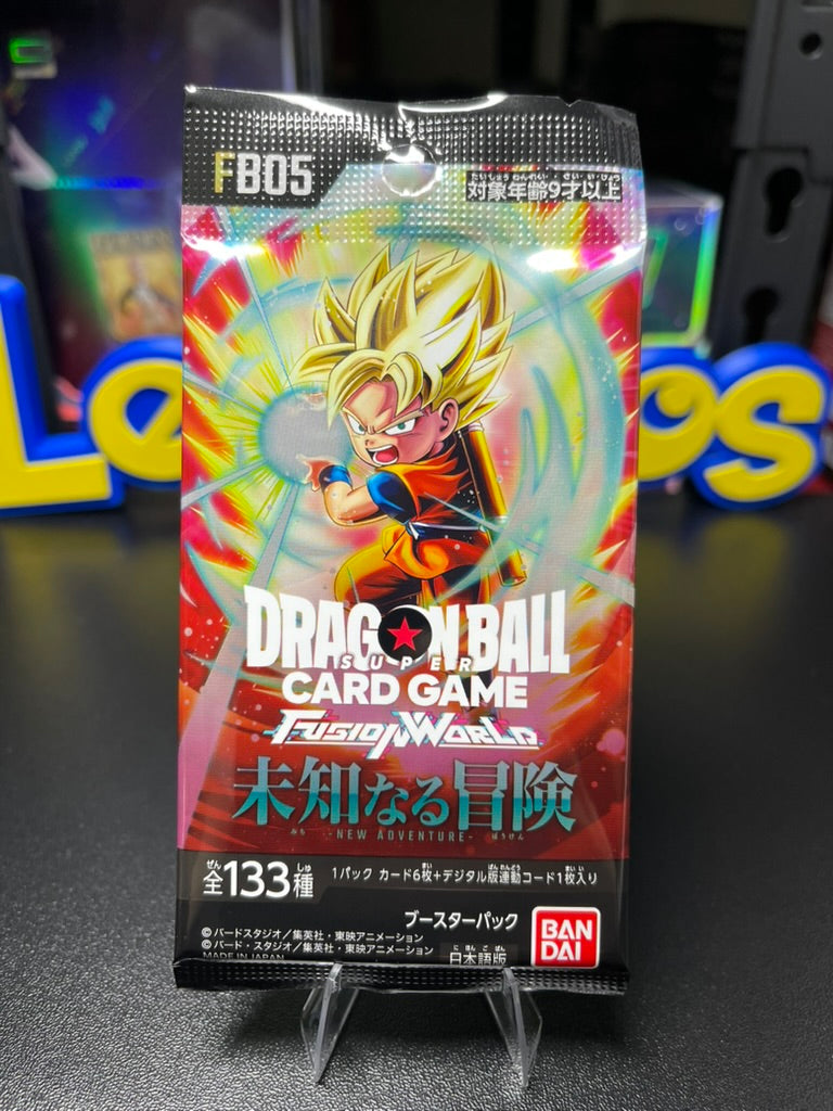 Dragon Ball Super FB05 New Adventure Booster Pack Japanese
