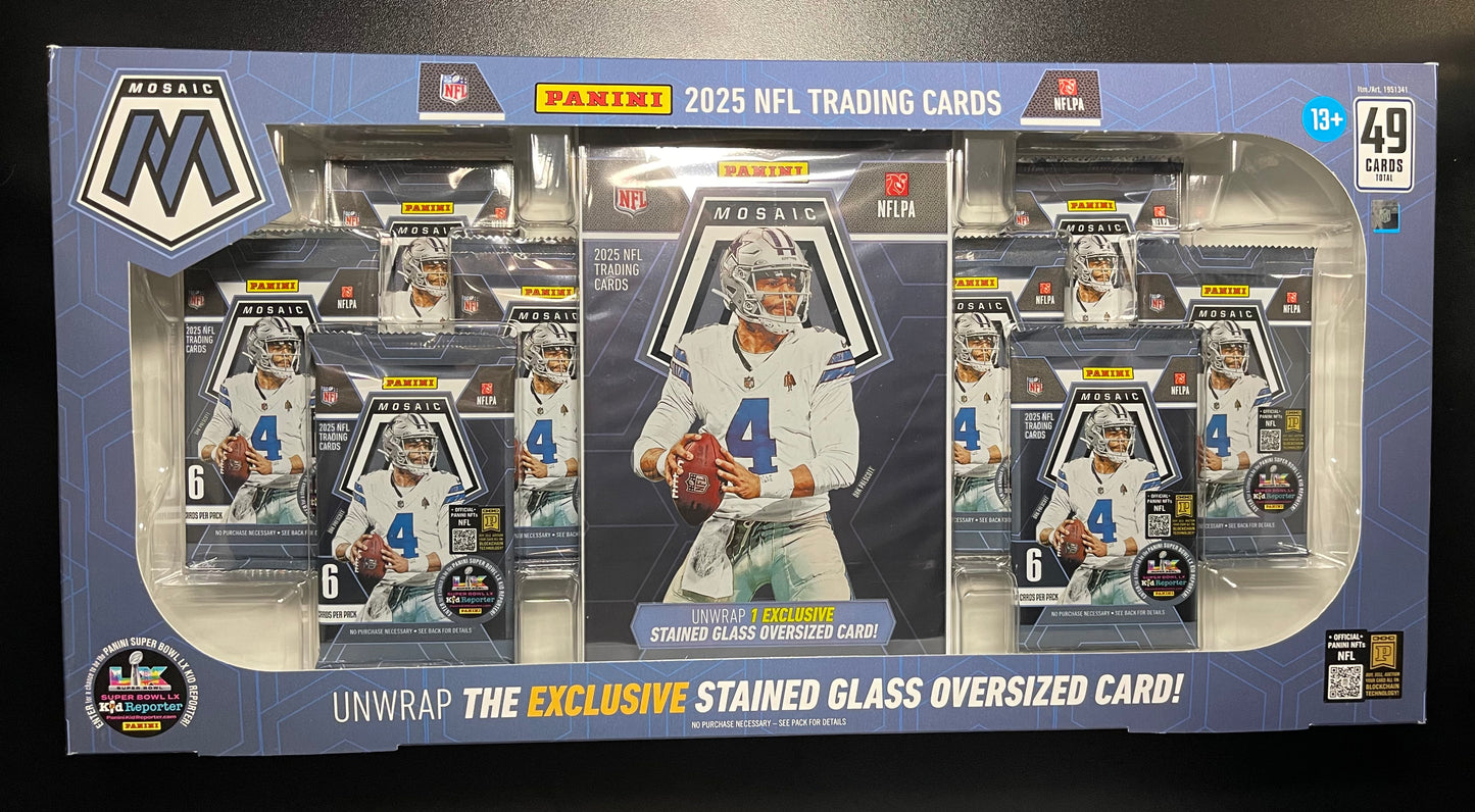 2025 Panini Mosaic NFL Bundle Box