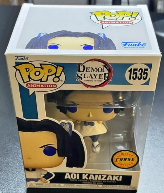Demon Slayer Aoi Kanzaki Funko Pop! Vinyl Figure #1535 - CHASE image 4