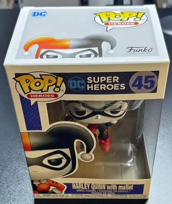 DC Comics Harley Quinn with Mallet Funko Pop! Vinyl Figure #45 image 4