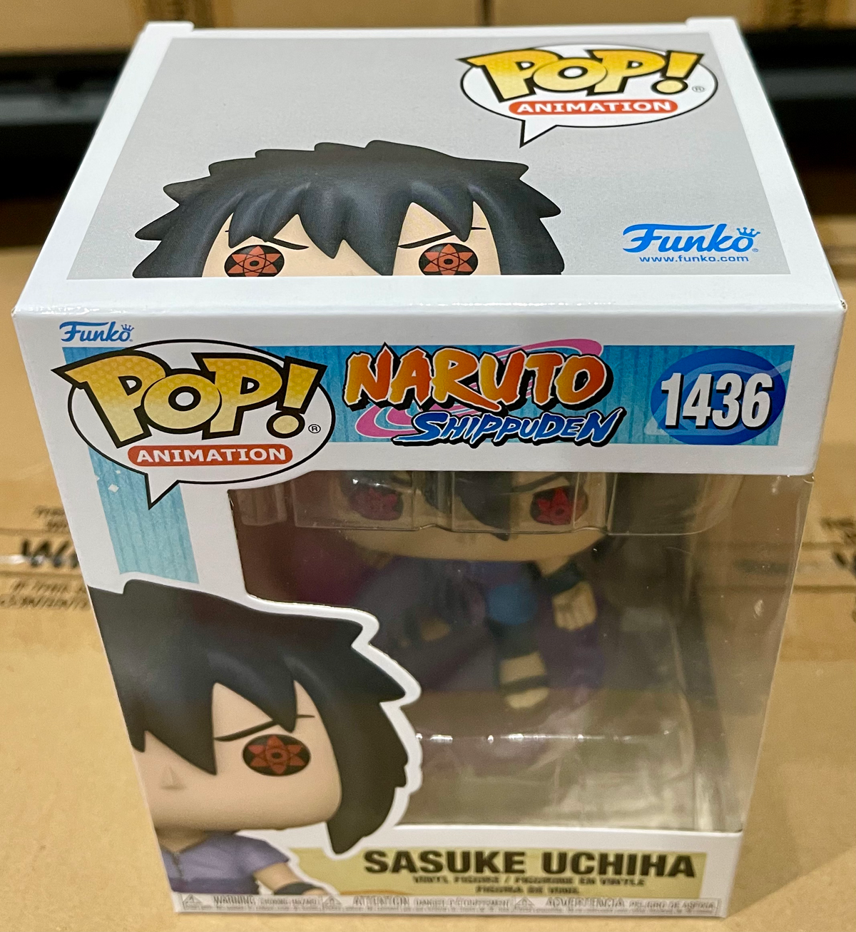 Naruto: Shippuden Sasuke Uchiha Funko Pop! Vinyl Figure #1436 image 4