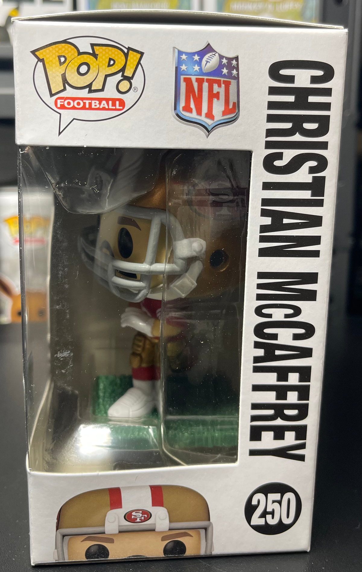 Christian McCaffrey Funko Pop #250 San Francisco 49ers image 3