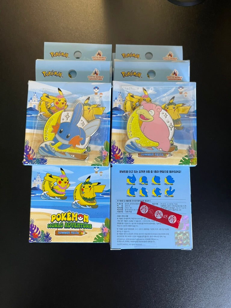 Pokemon Lotte World Moonboat Magnet Blind Box image 3