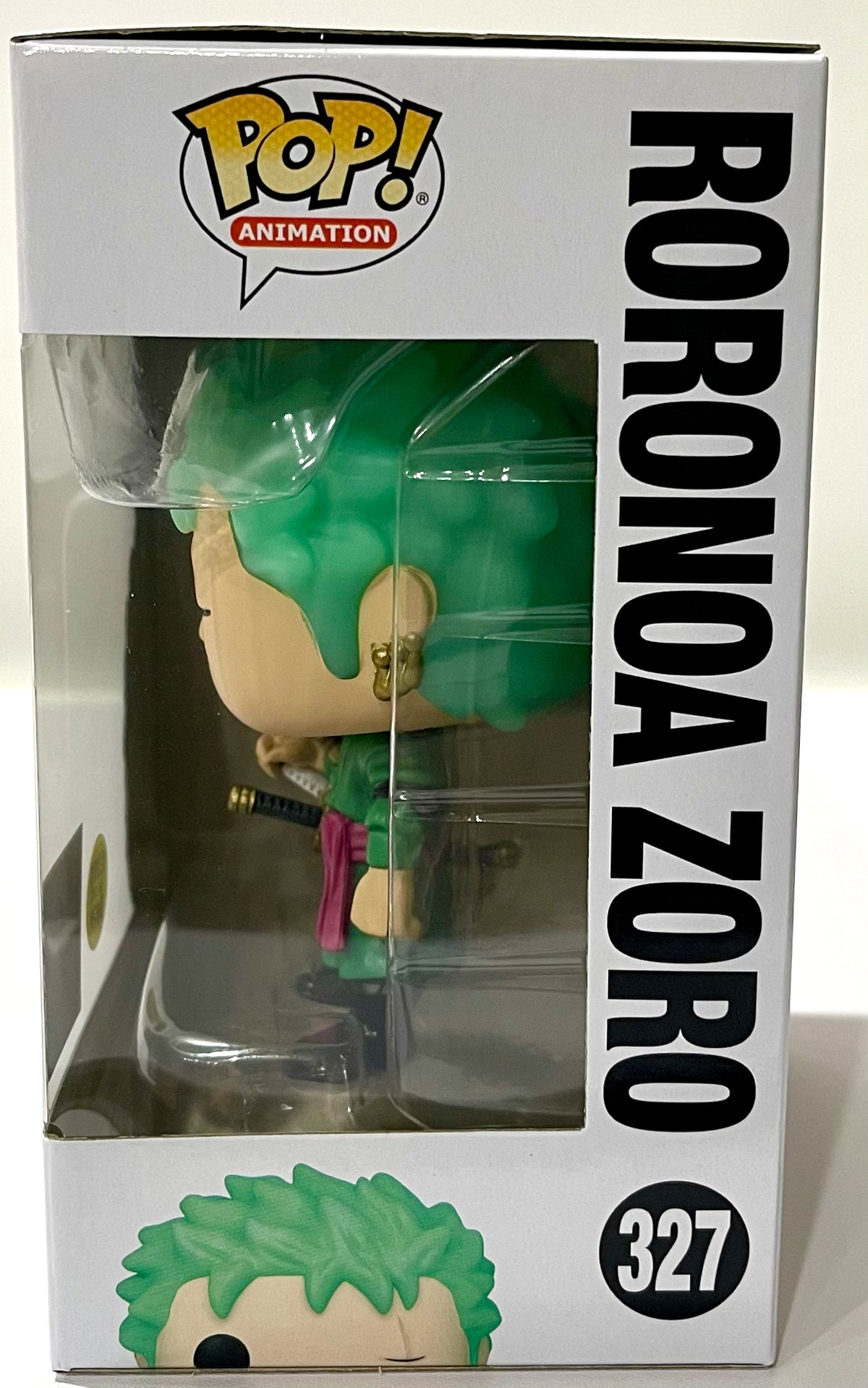 One Piece Roronoa Zoro Funko Pop! Vinyl Figure #327 Glow (KODY EX Exclusive) image 3