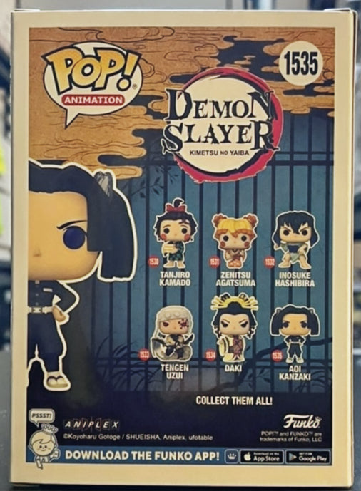 Demon Slayer Aoi Kanzaki Funko Pop! Vinyl Figure #1535 image 2
