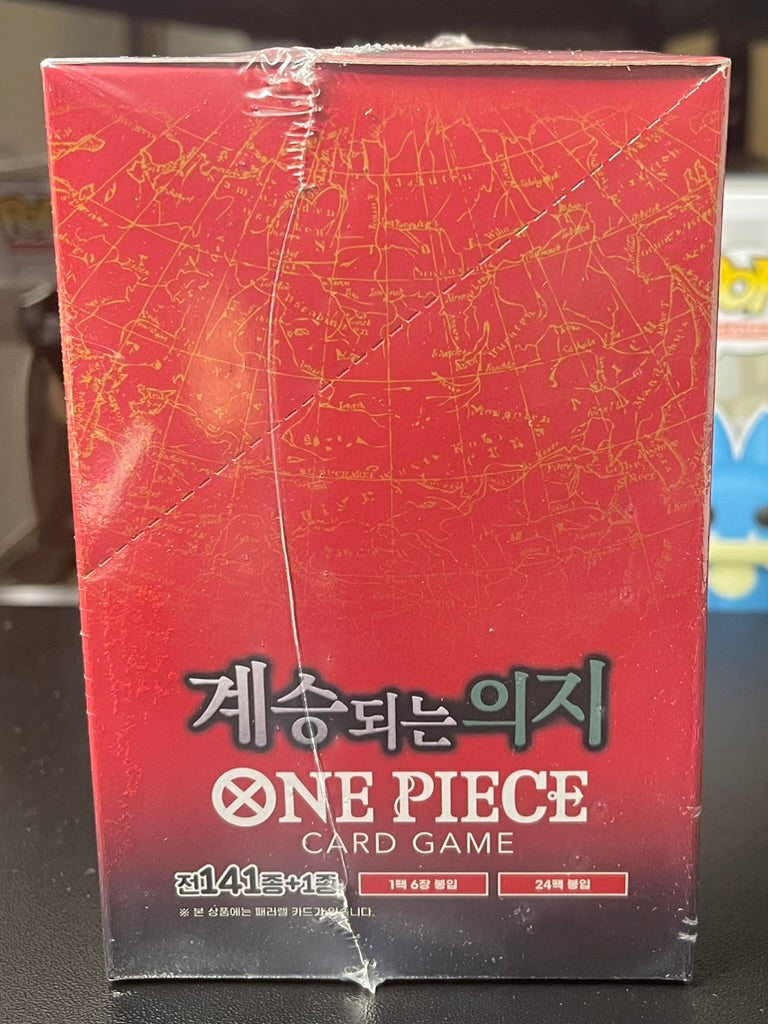 One Piece OPK-13 Carrying on His Will Booster Box Korean image 3
