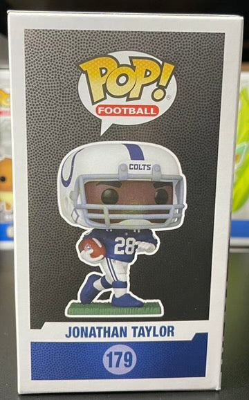 Johnathan Taylor Funko Pop #179 NFL Indianapolis Colts image 1