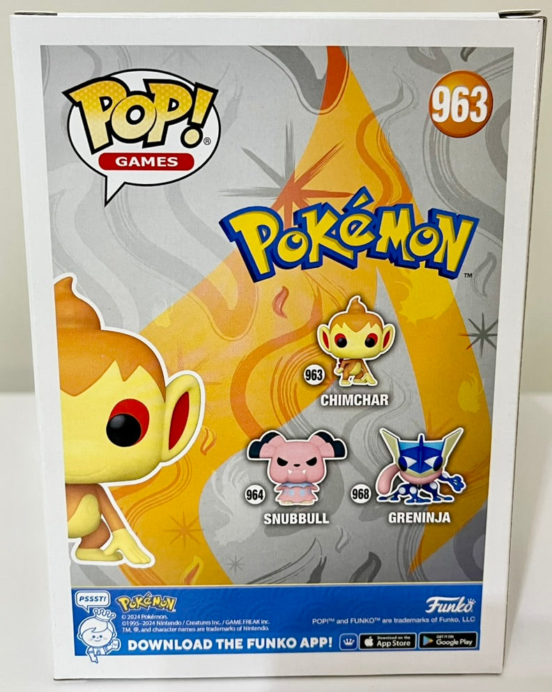 Pokemon Chimchar Funko Pop! Vinyl Figure #963 image 3