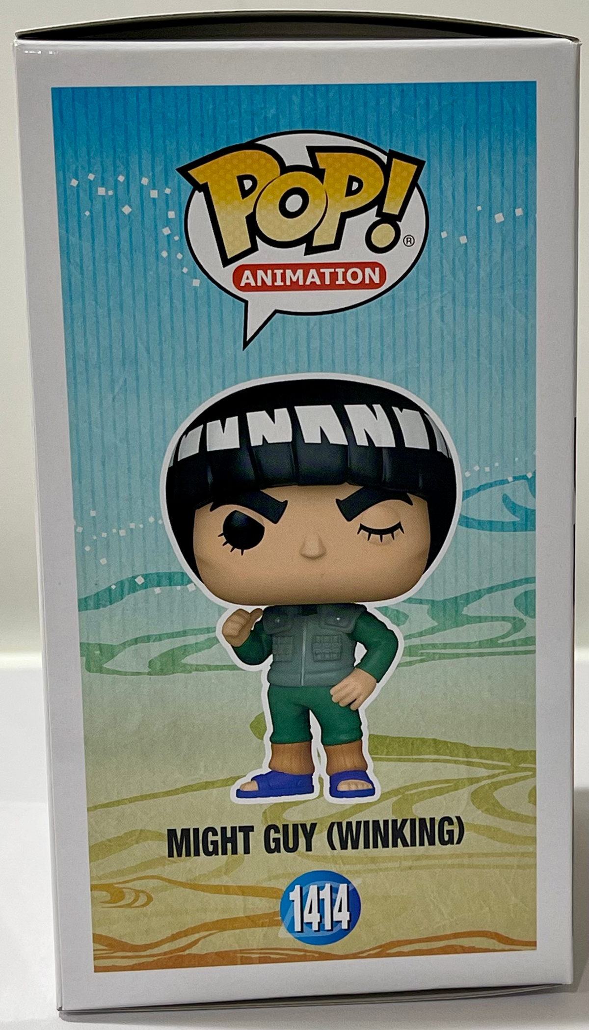 Might Guy (Winking) Funko Pop! Vinyl Figure #1414 (Hot Topic Exclusive) image 2