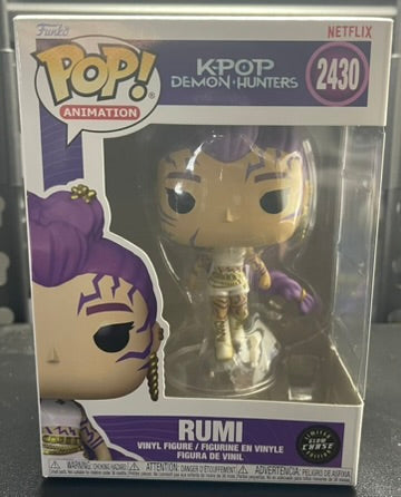 KPop Demon Hunters Rumi Funko Pop 2430 Limited Edition CHASE image 0