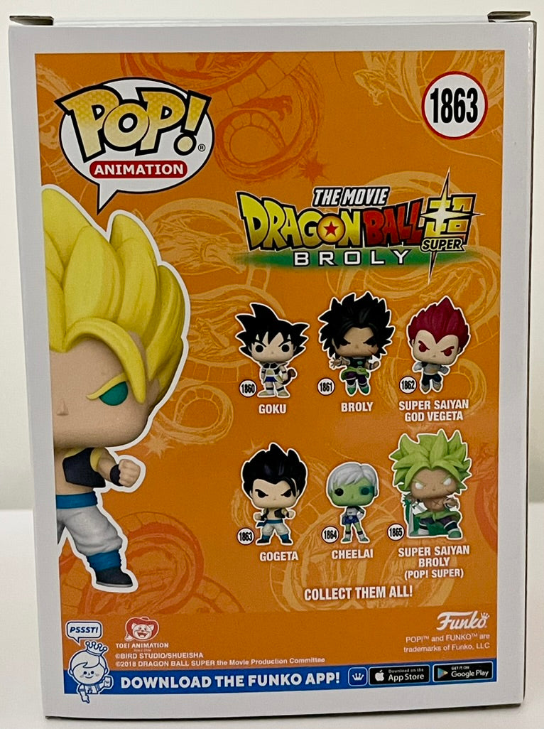 Dragon Ball Super: Broly Gogeta Funko Pop! Vinyl Figure #1863 - CHASE image 4