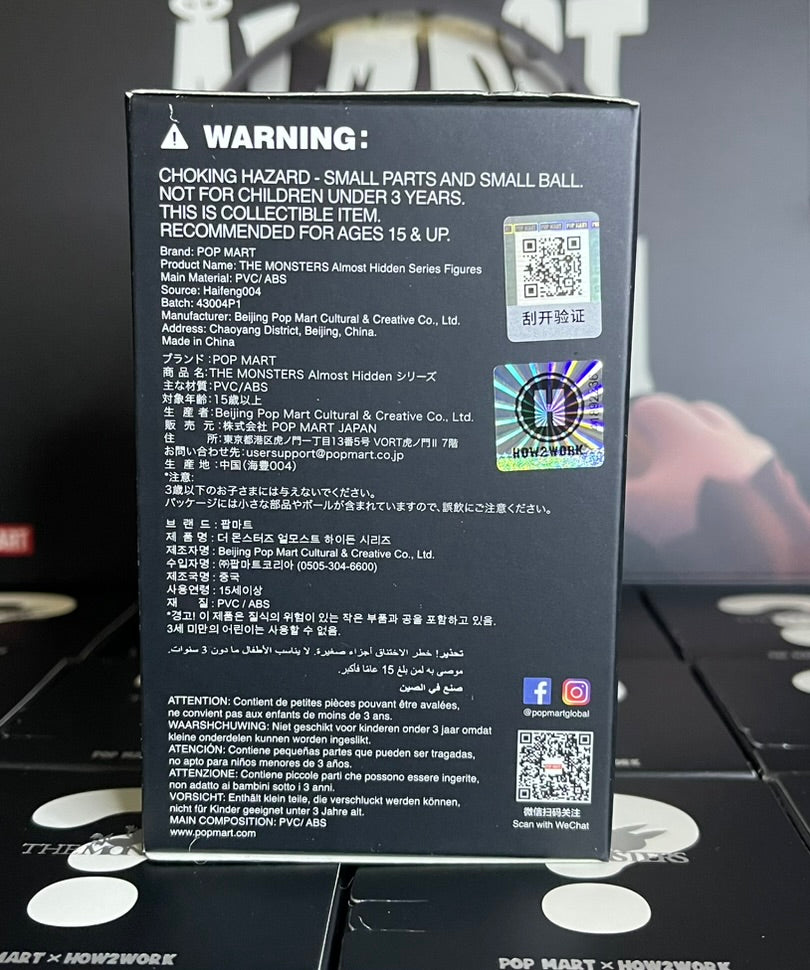 Pop Mart THE MONSTERS Almost Hidden Series Figure - Blind Box image 5