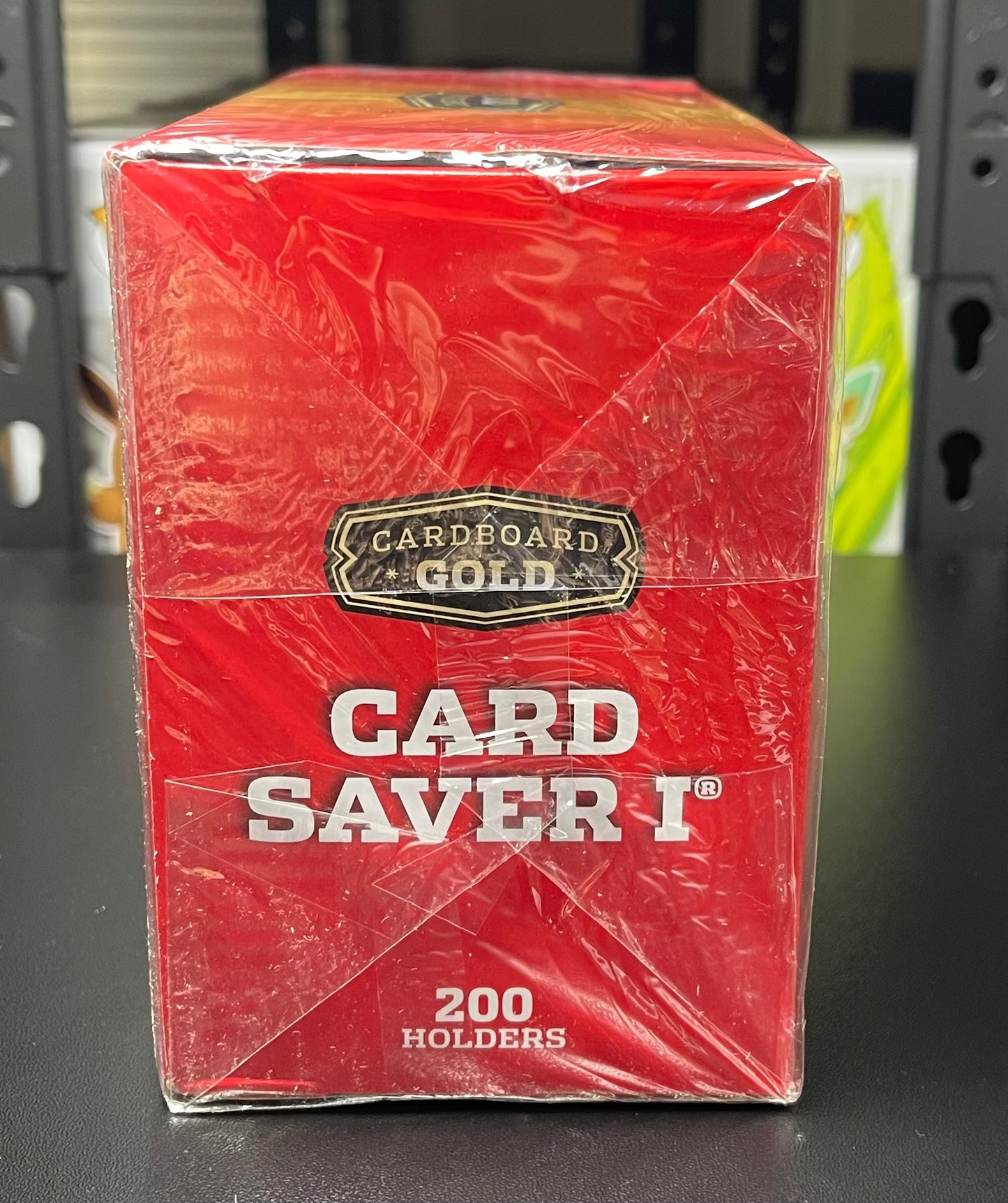 Cardboard Gold Card Saver 1 – 200ct Box | CBG Semi-Rigid Holders