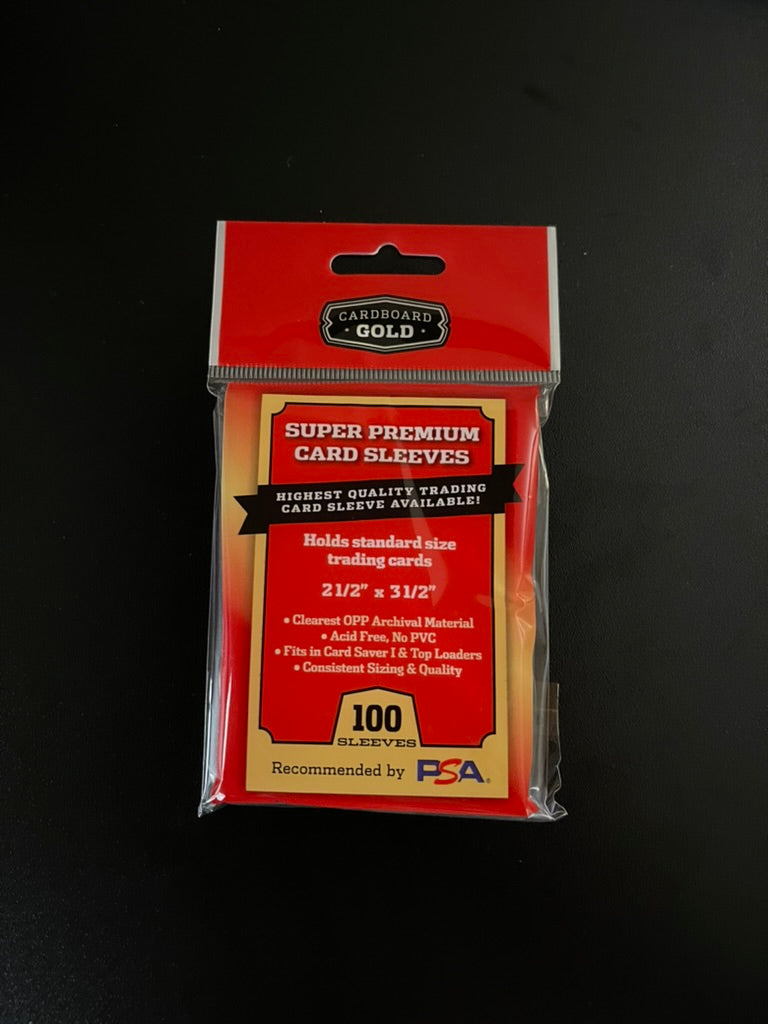 Super Premium Card Sleeves – For Standard Size Trading Cards (100 Count) – CBG image 0