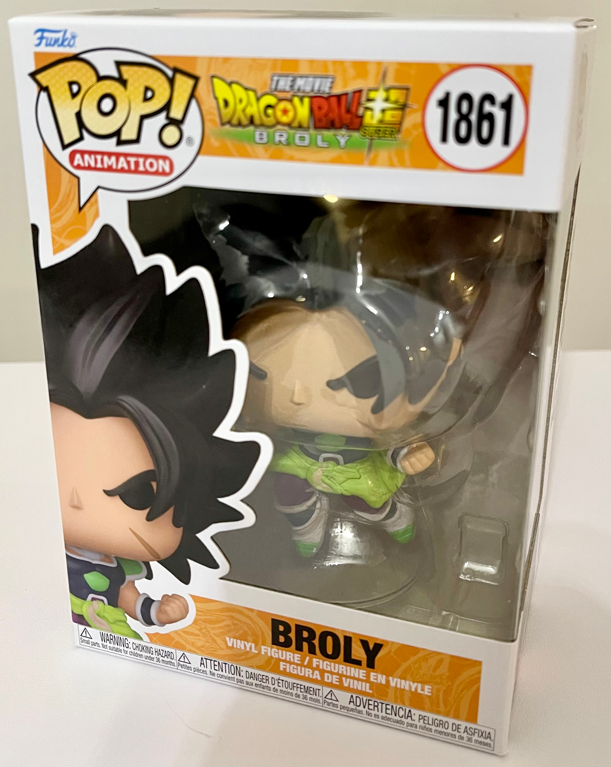 Dragon Ball Super: Broly Broly Funko Pop! Vinyl Figure #1861 image 1