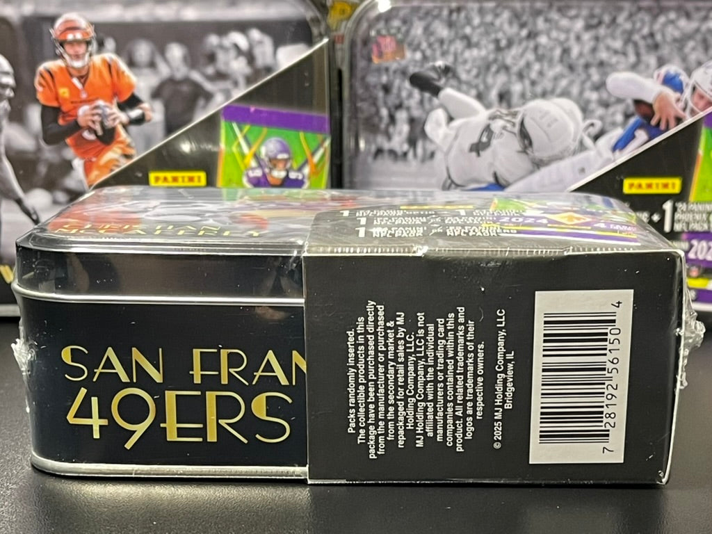 Christian McCaffrey '25 NFL MJ Holding TIN (Includes 2023-24 Panini Packs) image 2