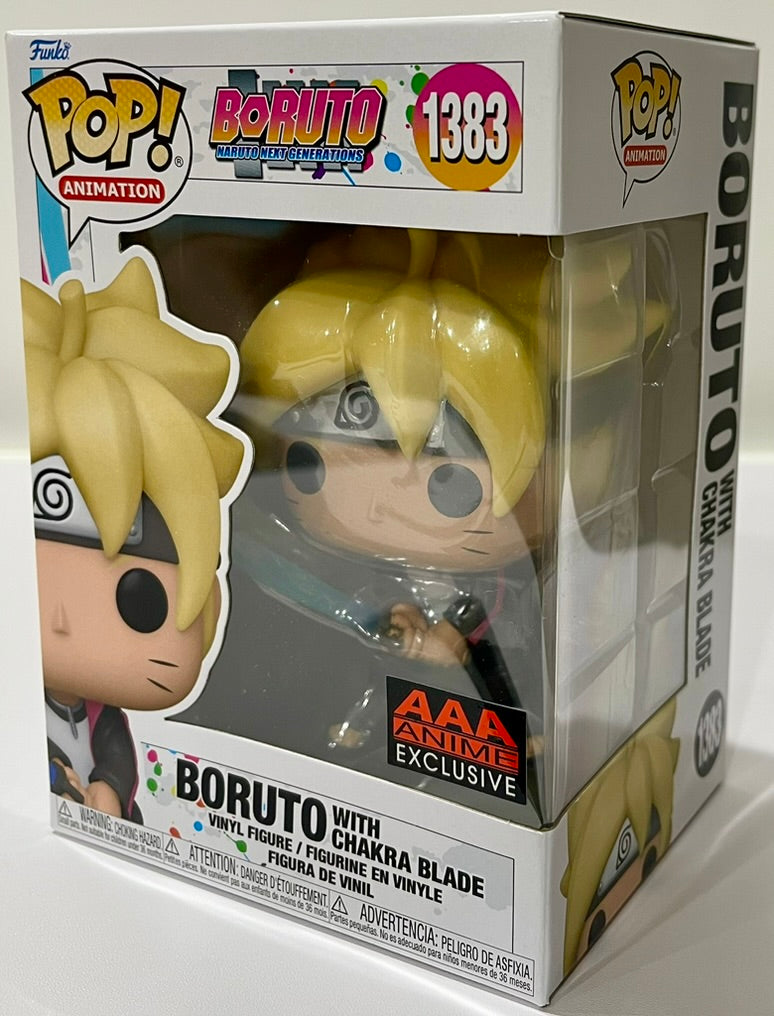 Boruto with Chakra Blade Funko Pop! Vinyl Figure #1383 - AAA Anime Exclusive image 1