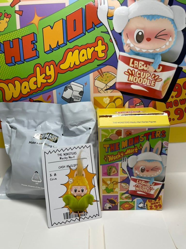 Pop Mart Labubu THE MONSTERS Wacky Mart Series Figures - Opened Box/Sealed Bag image 8