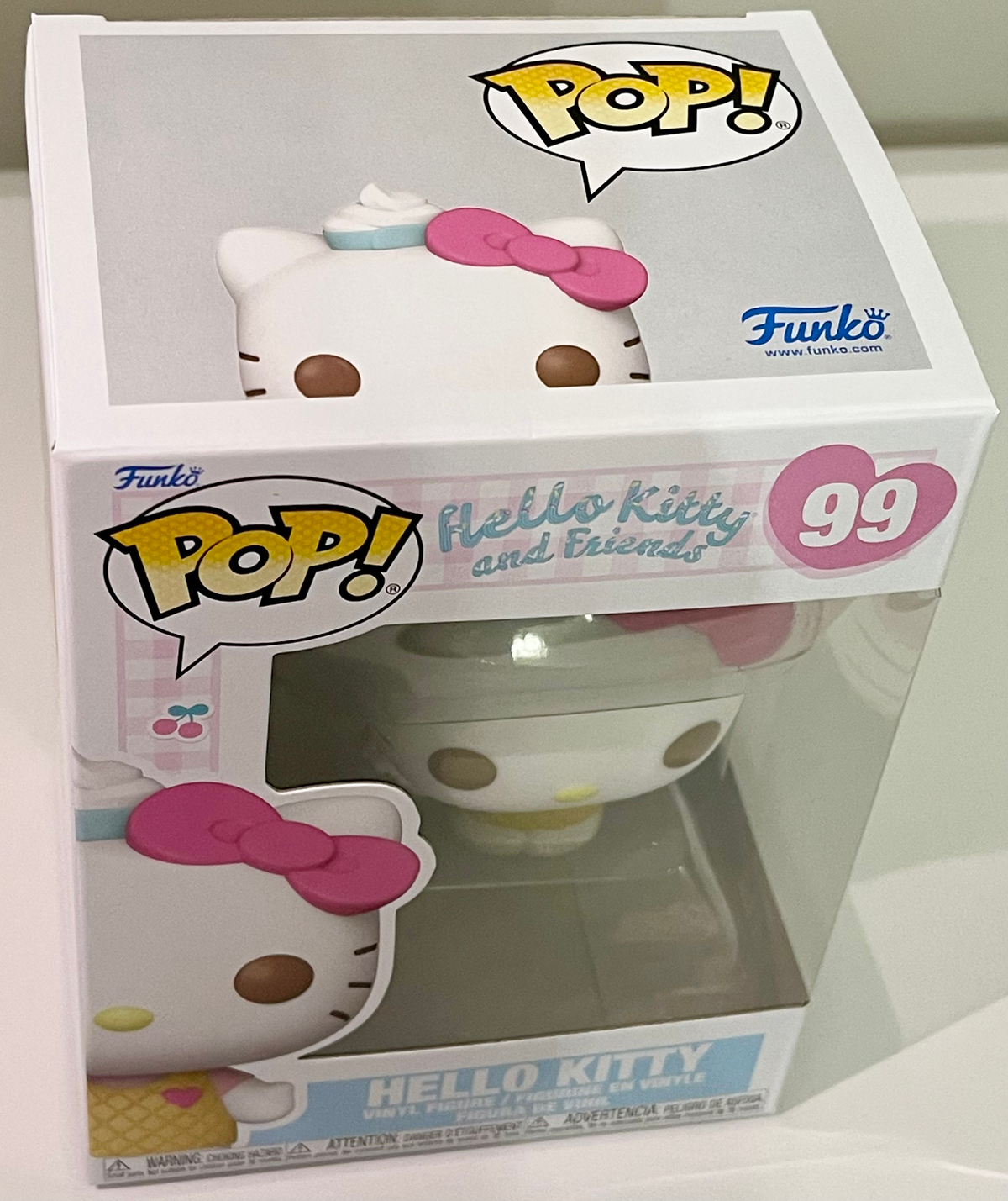Hello Kitty and Friends Hello Kitty (Ice Cream) Funko Pop! Vinyl #99 image 5