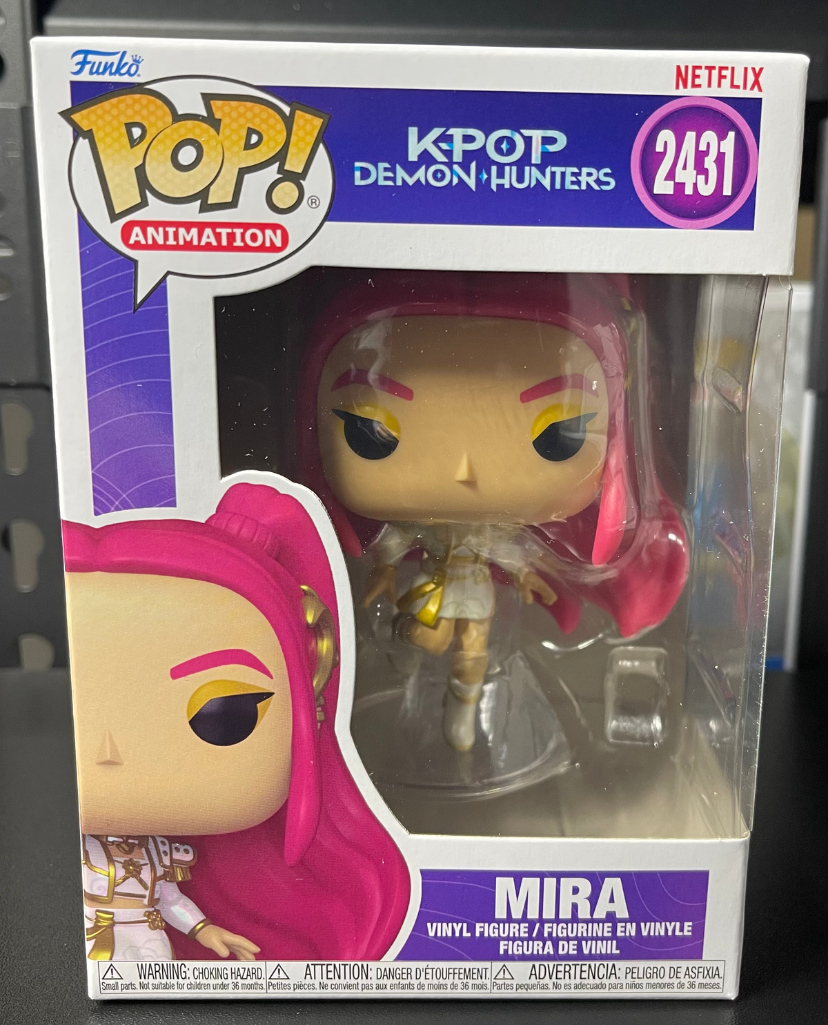 KPop Demon Hunters Mira Funko Pop 2431 Vinyl Figure image 0