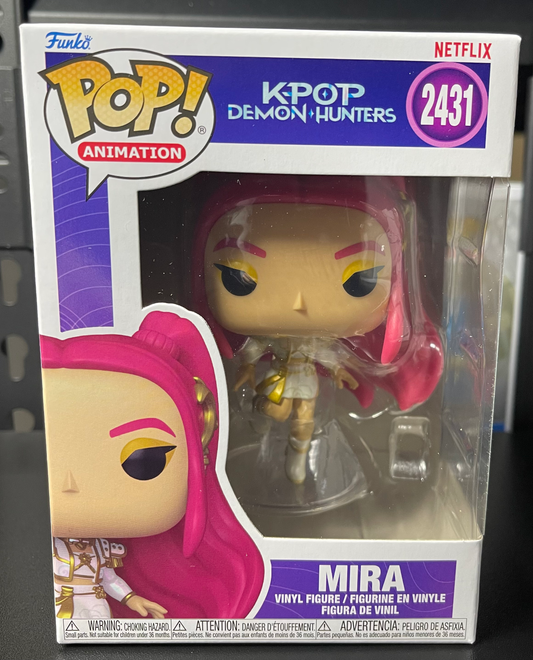 KPop Demon Hunters Mira Funko Pop 2431 Vinyl Figure image 0