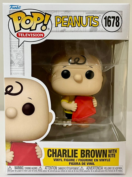 Peanuts Charlie Brown with Kite Funko Pop Vinyl Figure #1678 image 0