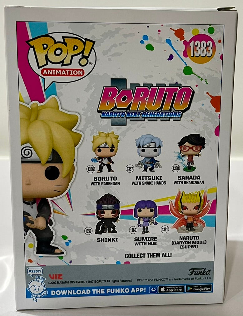 Boruto with Chakra Blade Funko Pop! Vinyl Figure #1383 AAA Anime Exclusive CHASE image 4