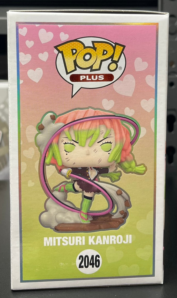 Funko Pop Plus Demon Slayer Mitsuri Kanroji #2046 Exclusive Vinyl Figure image 1