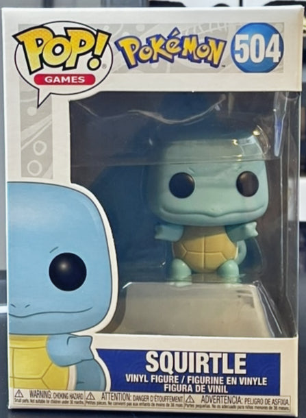 Pokemon Squirtle Funko Pop! Vinyl Figure #504 image 0