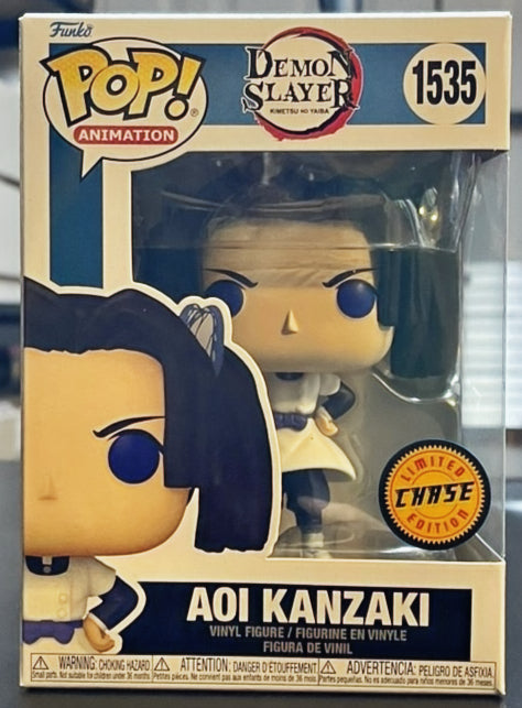 Demon Slayer Aoi Kanzaki Funko Pop! Vinyl Figure #1535 - CHASE image 0