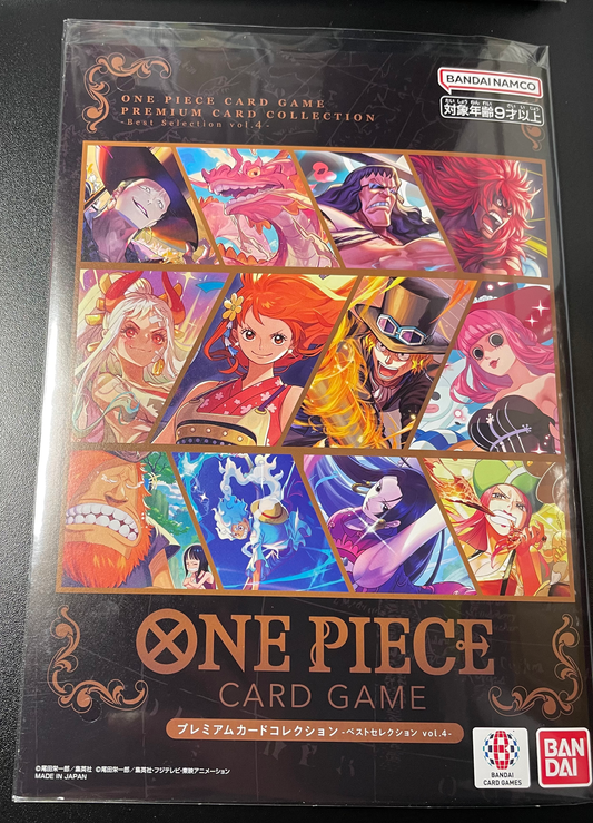 One Piece Card Game Premium Card Collection Best Selection Vol. 4 Japanese image 0