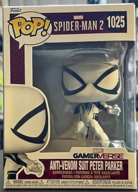 Spider-Man 2 Video Game Anti-Venom Suit Peter Parker Funko Pop! Vinyl Figure #10 image 0