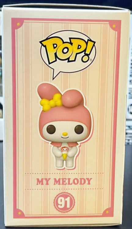 Hello Kitty and Friends My Melody with Dessert Funko Pop! Vinyl Figure #91 image 1
