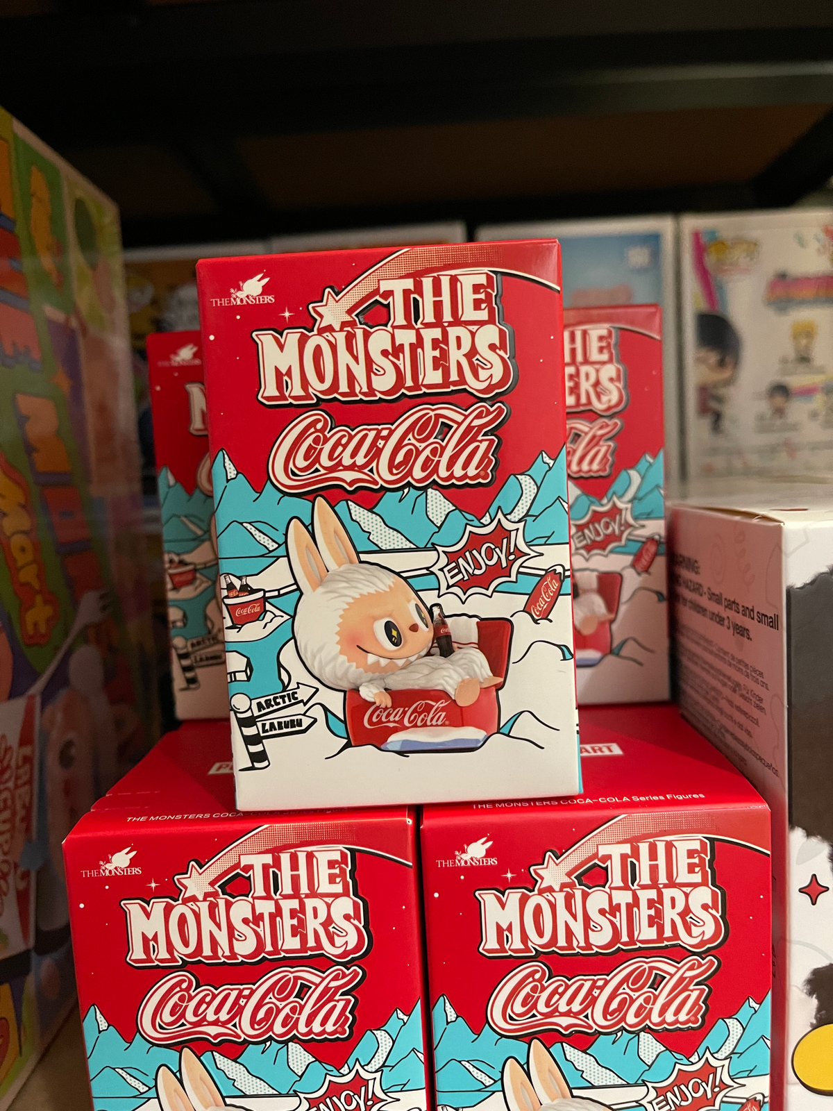 POP MART Labubu The Monsters Coca Cola Series Figures – Sealed Blind Box image 0