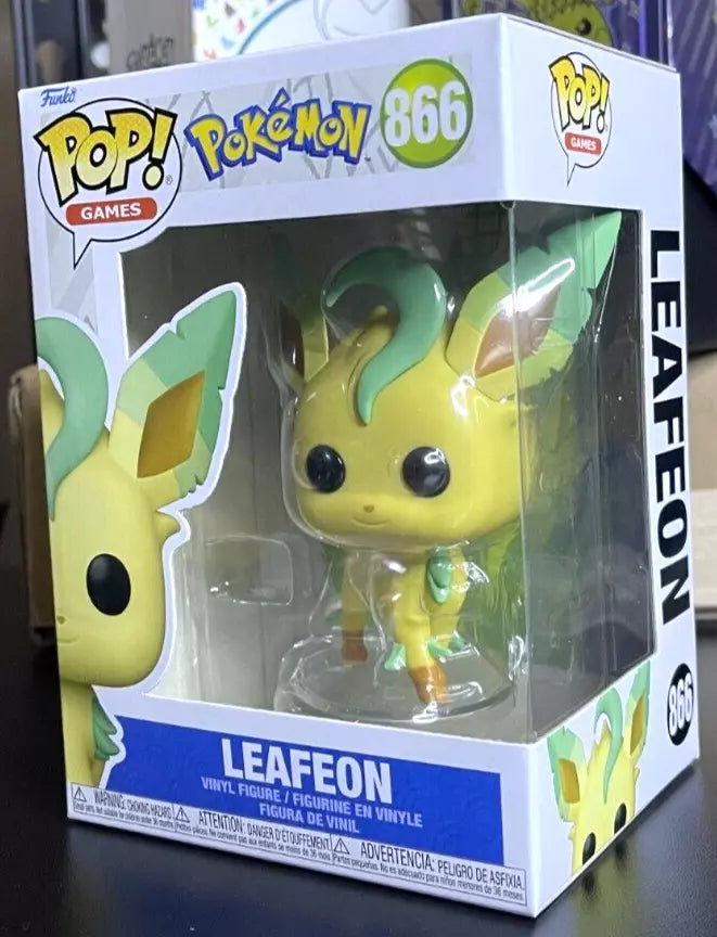 Pokemon Leafeon Funko Pop! Vinyl Figure #866 image 1