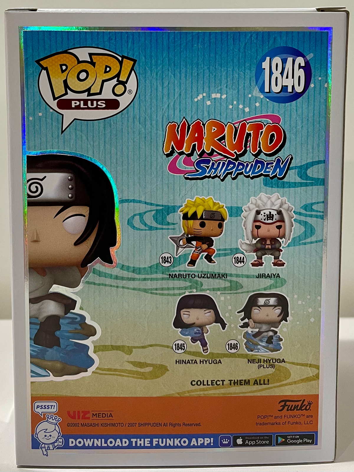 Naruto: Shippuden Neji Hyuga Funko Pop! Vinyl Figure Plus #1846 image 4