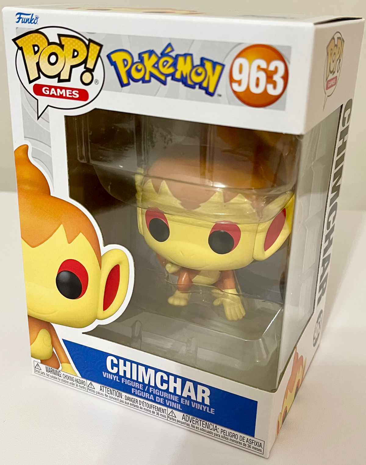 Pokemon Chimchar Funko Pop! Vinyl Figure #963 image 1
