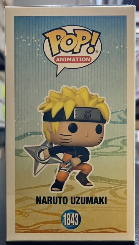 Naruto: Shippuden Naruto Uzumaki with Shuriken Funko Pop! #1843 - CHASE image 1