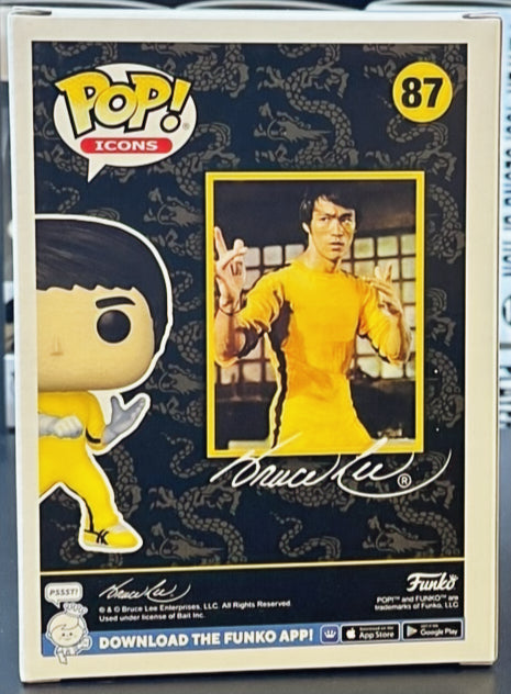 Bruce Lee Funko Pop! Vinyl Figure #87 image 2