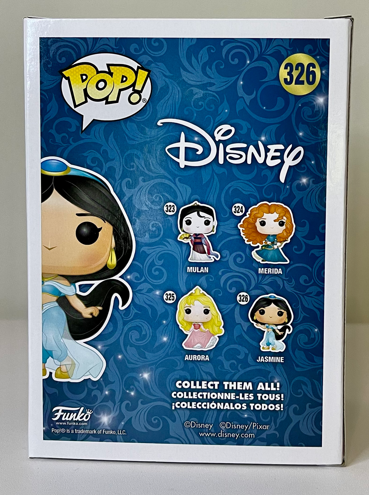 Funko Pop! Aladdin Jasmine Vinyl Figure #326 image 3