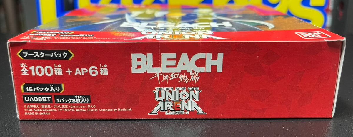 Union Arena BLEACH UA08BT Booster Box Japanese