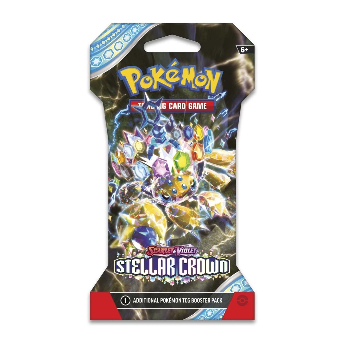 Pokemon TCG: Stellar Crown Sleeved Booster Pack - SV07 image 4