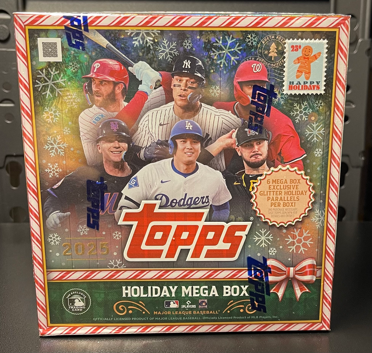 2025 Topps Holiday Baseball Mega Box - MLB Trading Cards image 0