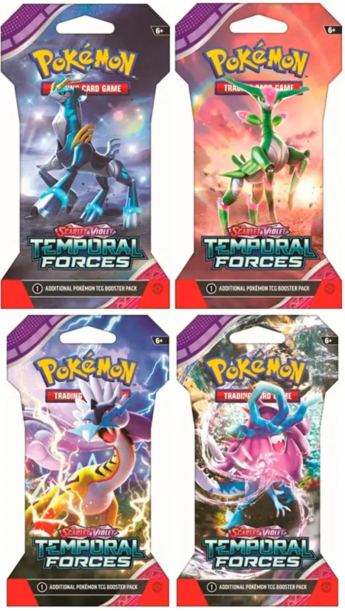 Pokemon TCG: Temporal Forces Sleeved Booster Pack - SV05 image 0