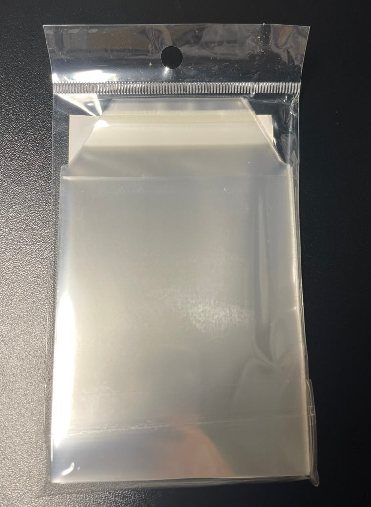 Perfect Fit Sleeves For Top Load 3x4 Resealable 75-140 point Cardboard Gold 50ct image 1