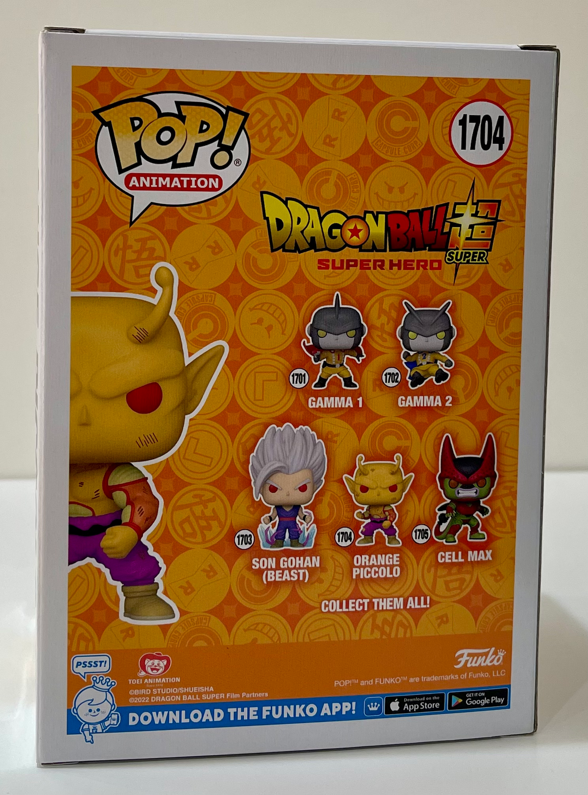Funko Pop! Orange Piccolo (Battle Damaged) #1704 Exclusive – Dragon Ball Super image 3