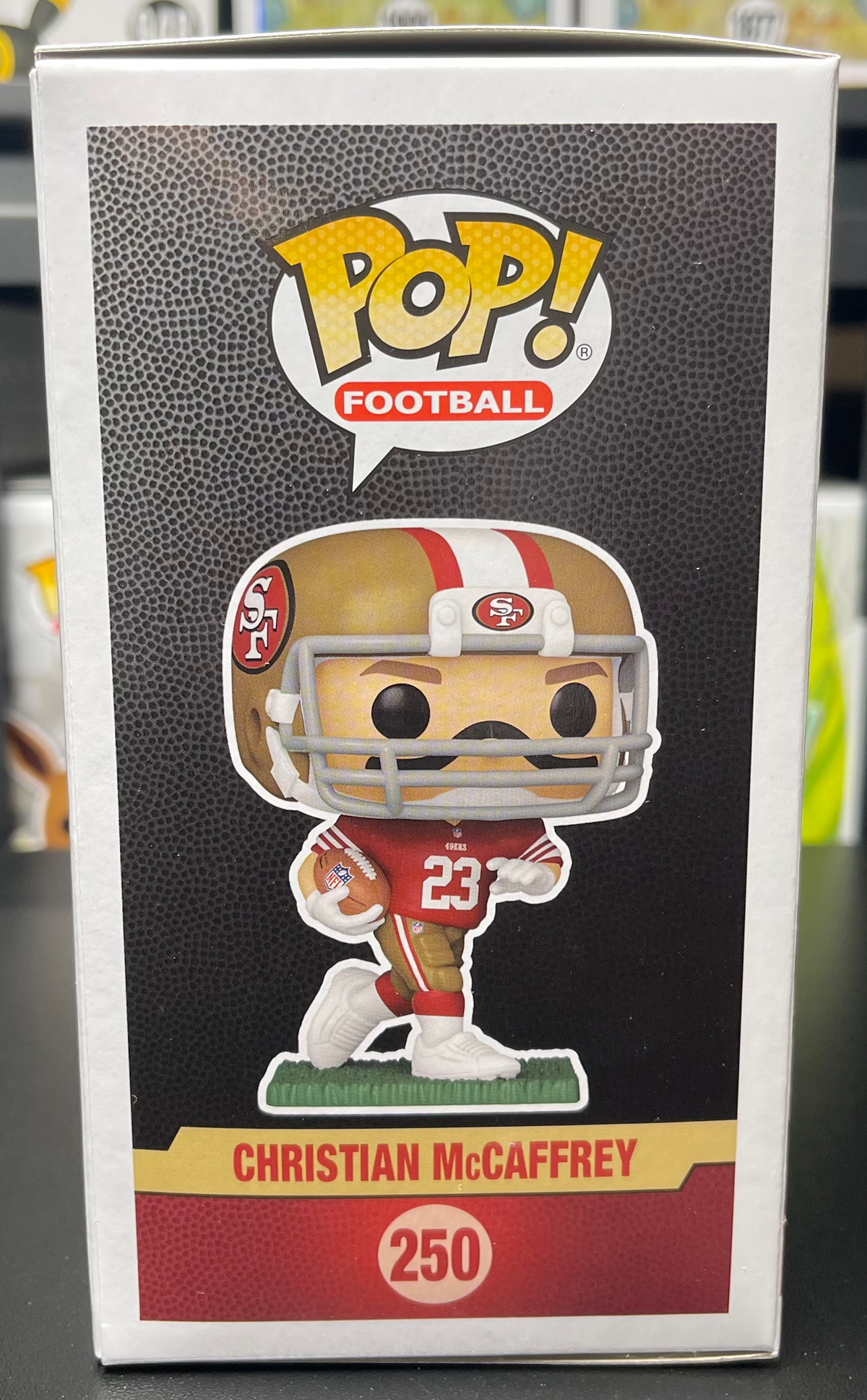 Christian McCaffrey Funko Pop #250 San Francisco 49ers image 1